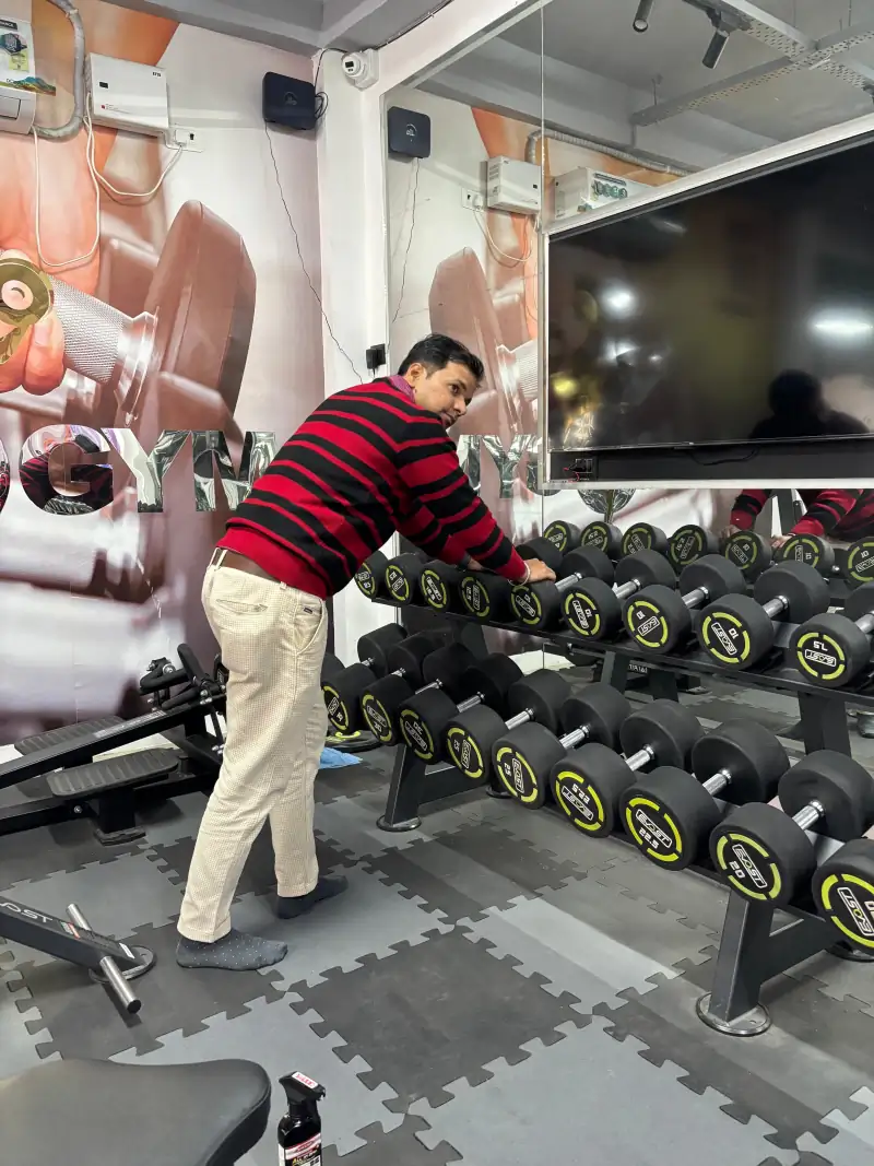 Tricep Pushdowns at AaroGym – Top Gym in Gonda, Uttar Pradesh